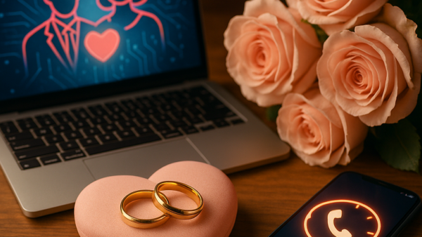 縁日結び結婚相談所の9万人AI婚活と24時間サポート